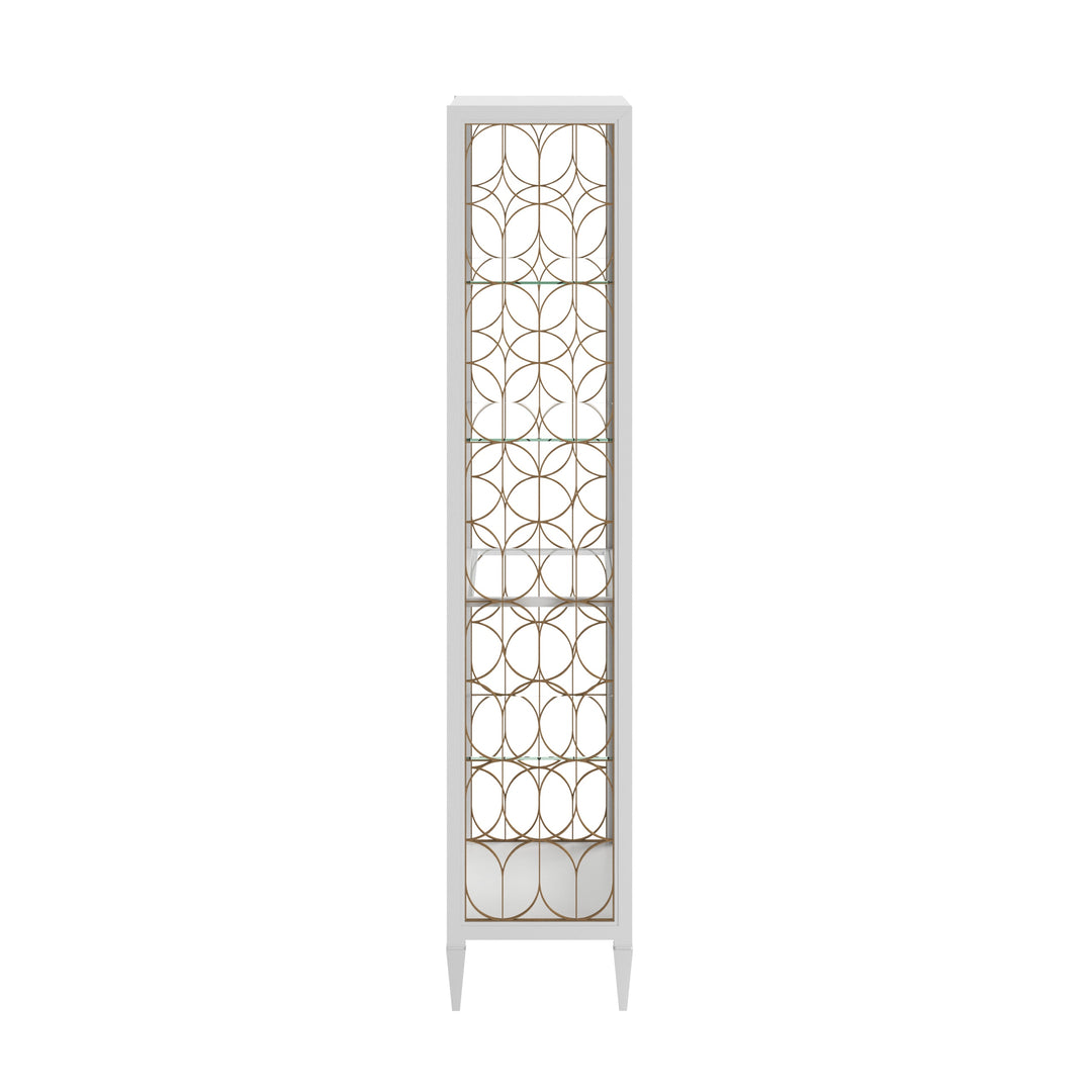 Eave Etagere/Bookcase-Uplifting White