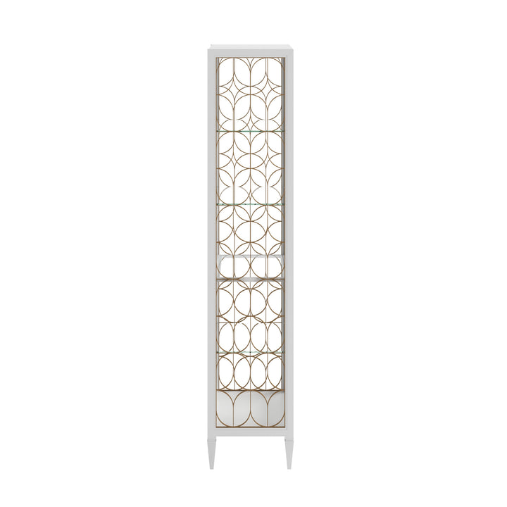Eave Etagere/Bookcase-Uplifting White