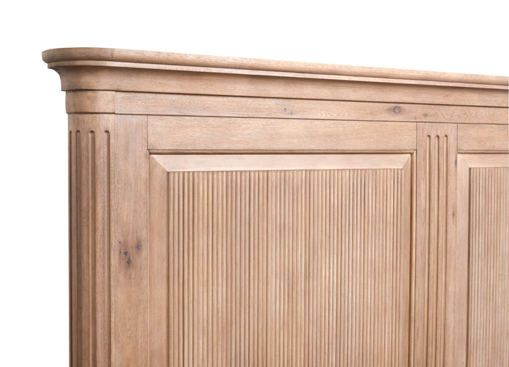 Harmony Heights Belgium Wheat King Panel Bed - B6400-64