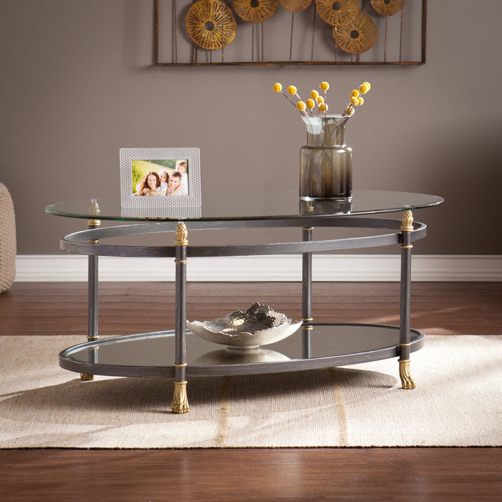 American Home Furniture | SEI Furniture - Allesandro Cocktail Table