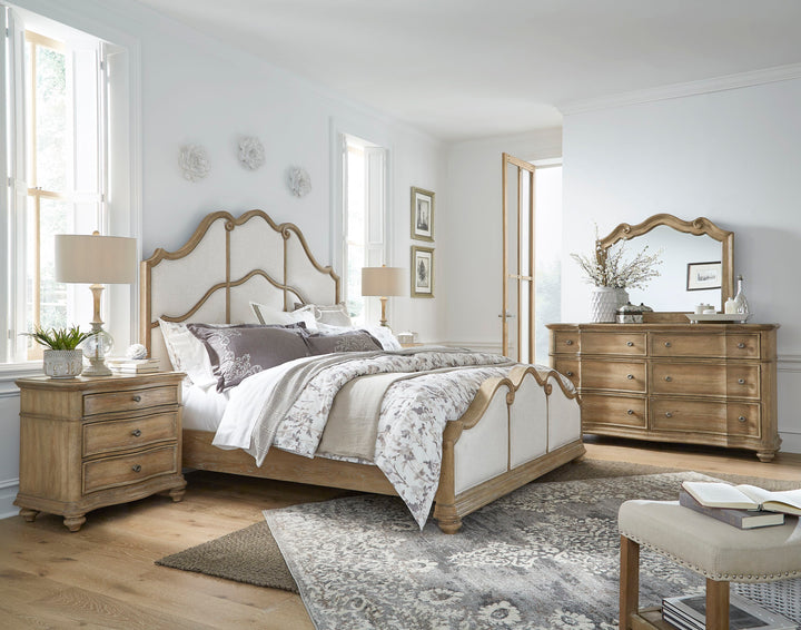 Weston Hills Flax Seed Dresser With Mirror - P293-BR-K7