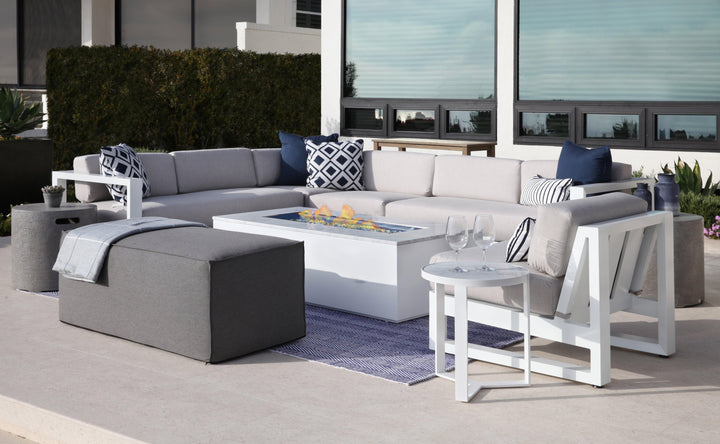 24" x 48" Rectangle Coffee Table/Ottoman in Heritage Granite - AmericanHomeFurniture