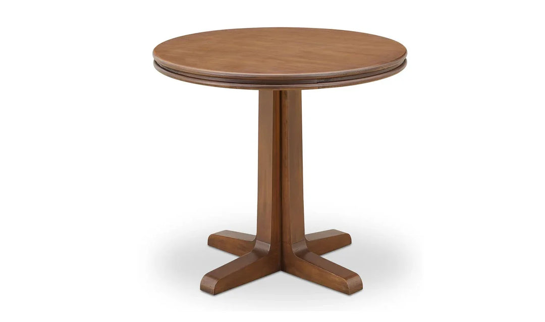 Charles Cafe Table Brown - AmericanHomeFurniture