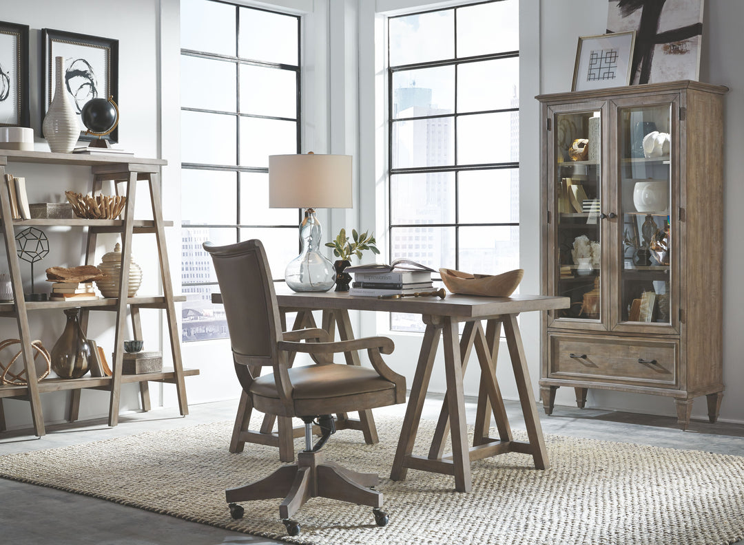 Lancaster Dovetail Grey Bookshelf - H4352-23