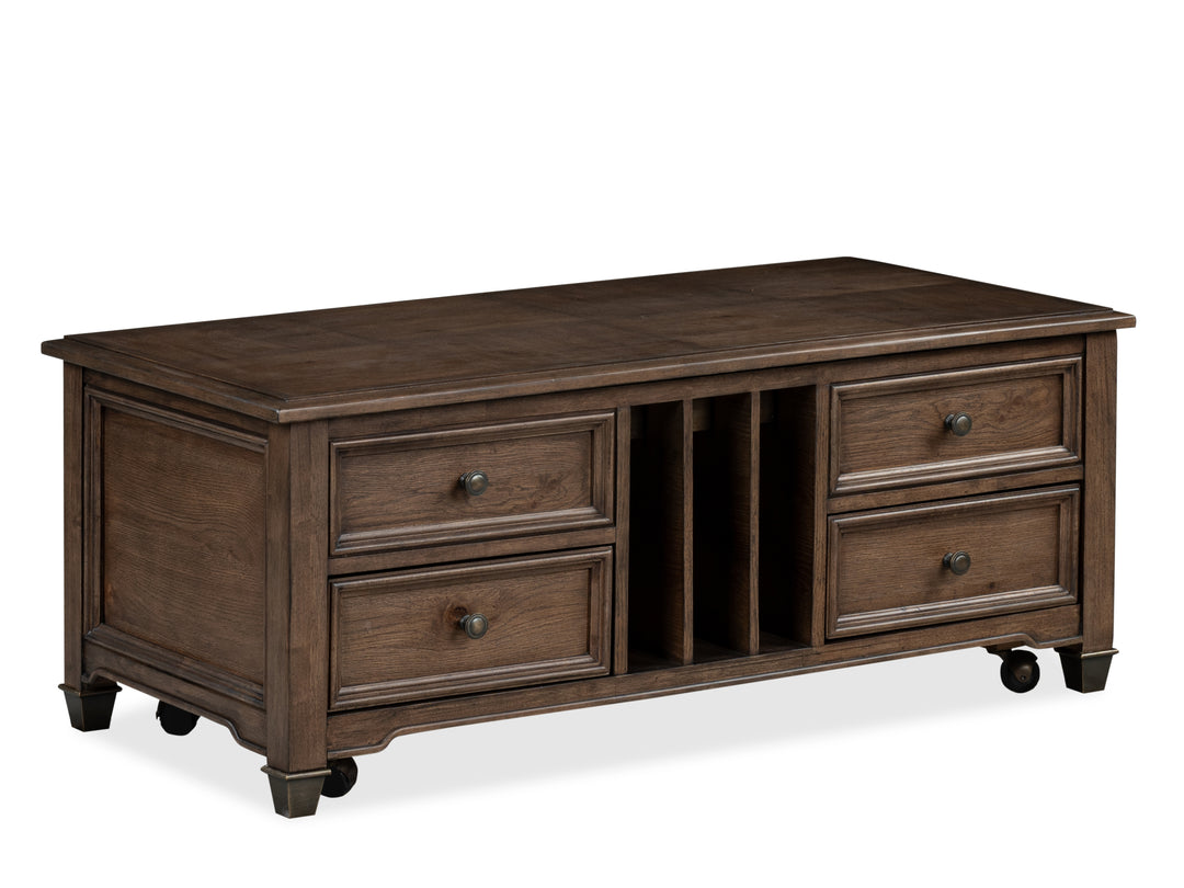 Cormac Brown Lift Top Storage Cocktail Table - T6589-50