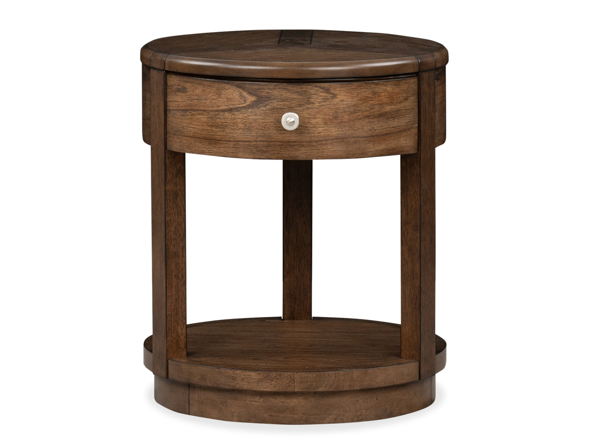 Connolly Brown Drawer End Table - T6499-16