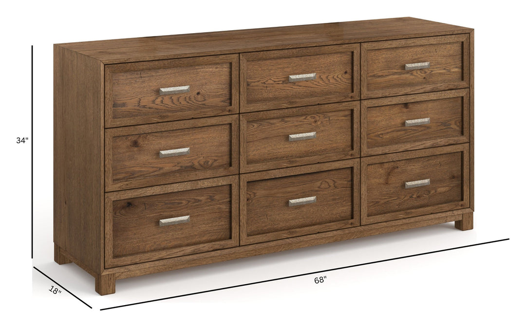 Laurel Ridge Brown Drawer Dresser - B6610-20