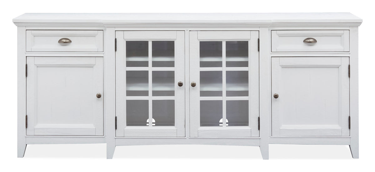 Heron Cove Chalk White 80" Console - E4400-08