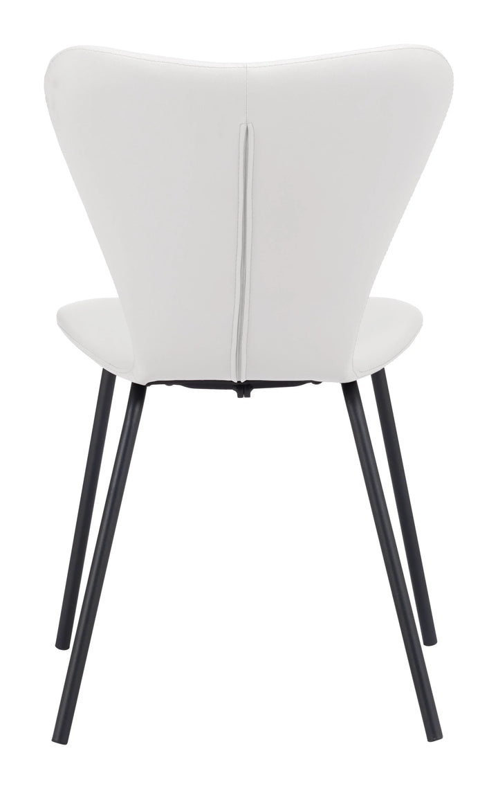 Torlo Dining Chair (Set of 2) White - AmericanHomeFurniture