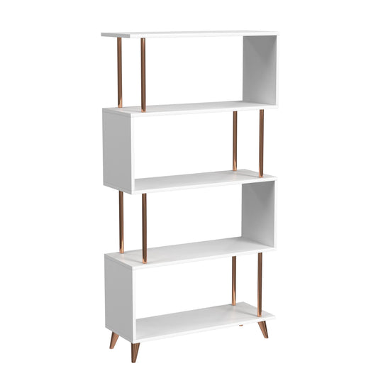 SEI Furniture Beckerman Asymmetrical Etagere BOOKCASES + SHELVES