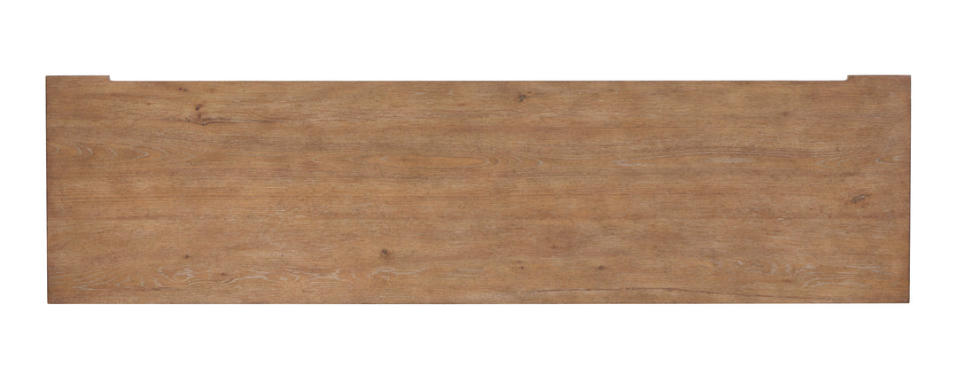 Kingston Whisper White And Cerused Nutmeg Credenza - D6407-11