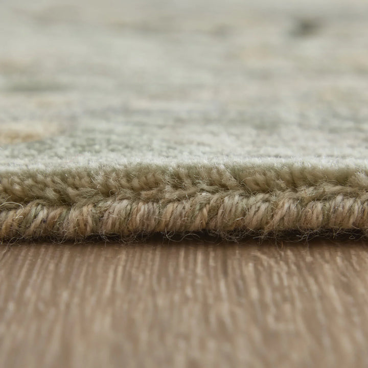 Rectangle/2' x 3'/Green/Gold