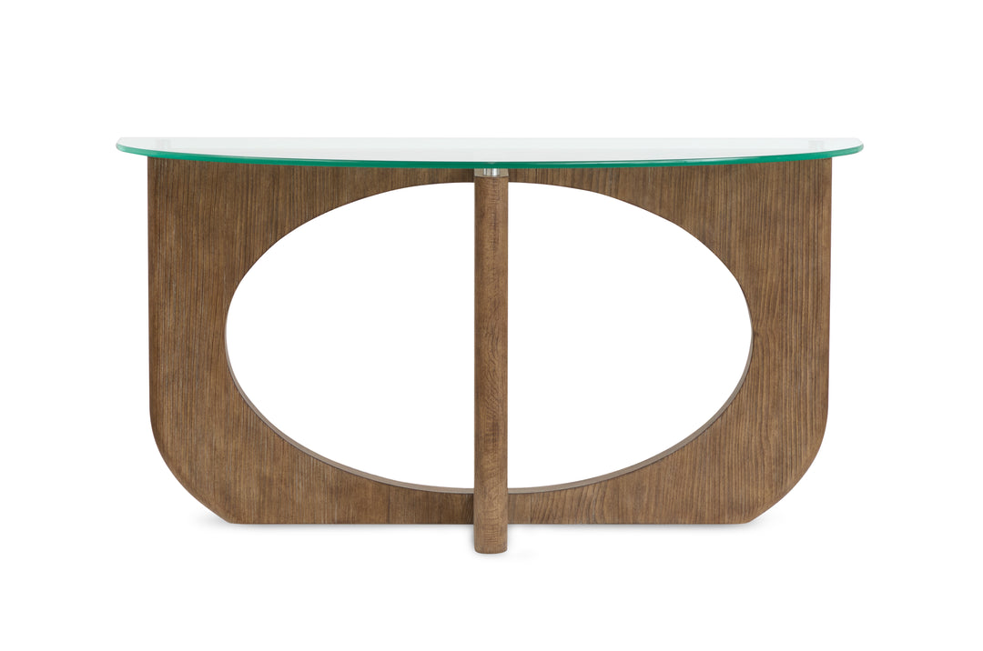 Lainey Almond Demilune Sofa Table - T5951-75