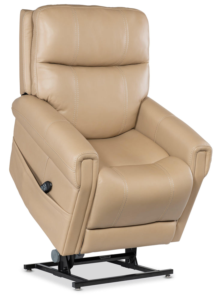 American Home Furniture Hooker Furniture Carroll Power Recliner with Power Headrest, Lumbar & Lift