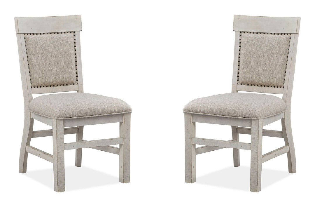 Bronwyn Alabaster Upholstered Side Chair - Set of 2 - D4436-63