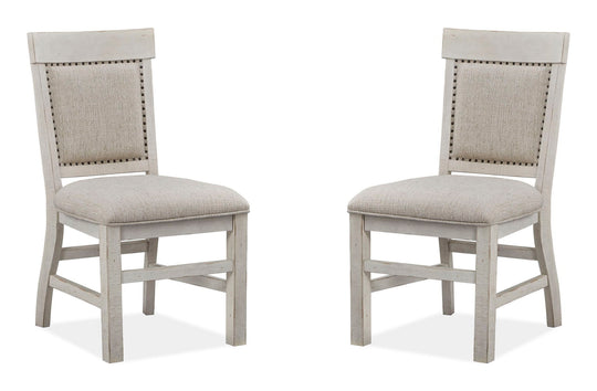 Bronwyn Alabaster Upholstered Side Chair - Set of 2 - D4436-63
