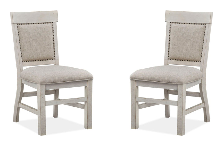 Bronwyn Alabaster Upholstered Side Chair - Set of 2 - D4436-63