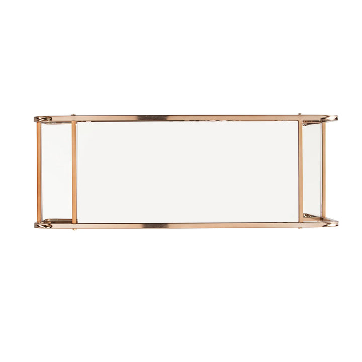 Maylynn Art Deco Mirrored Bar Cart - AmericanHomeFurniture