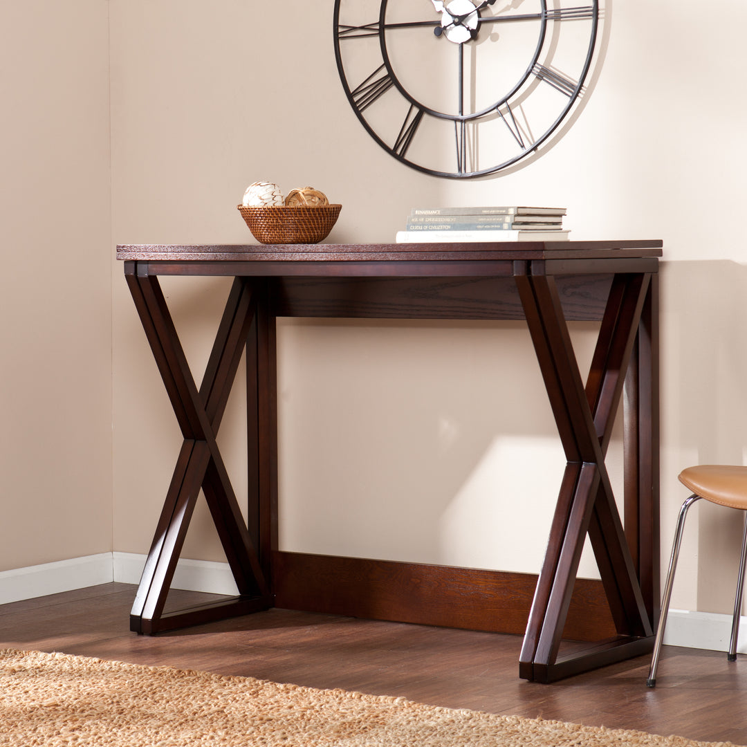 American Home Furniture | SEI Furniture - Derby Expandable Counter-Height Table