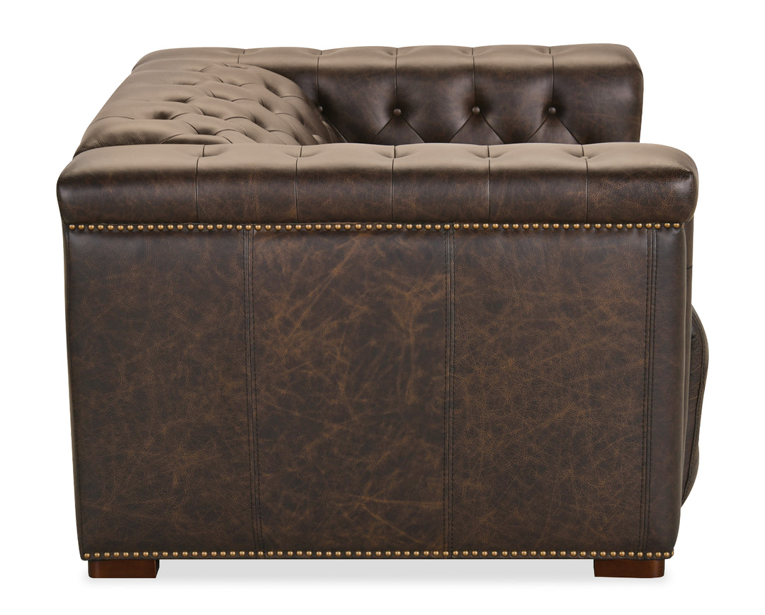 43.00"D x 47.75"W x 28.75"H/Brown