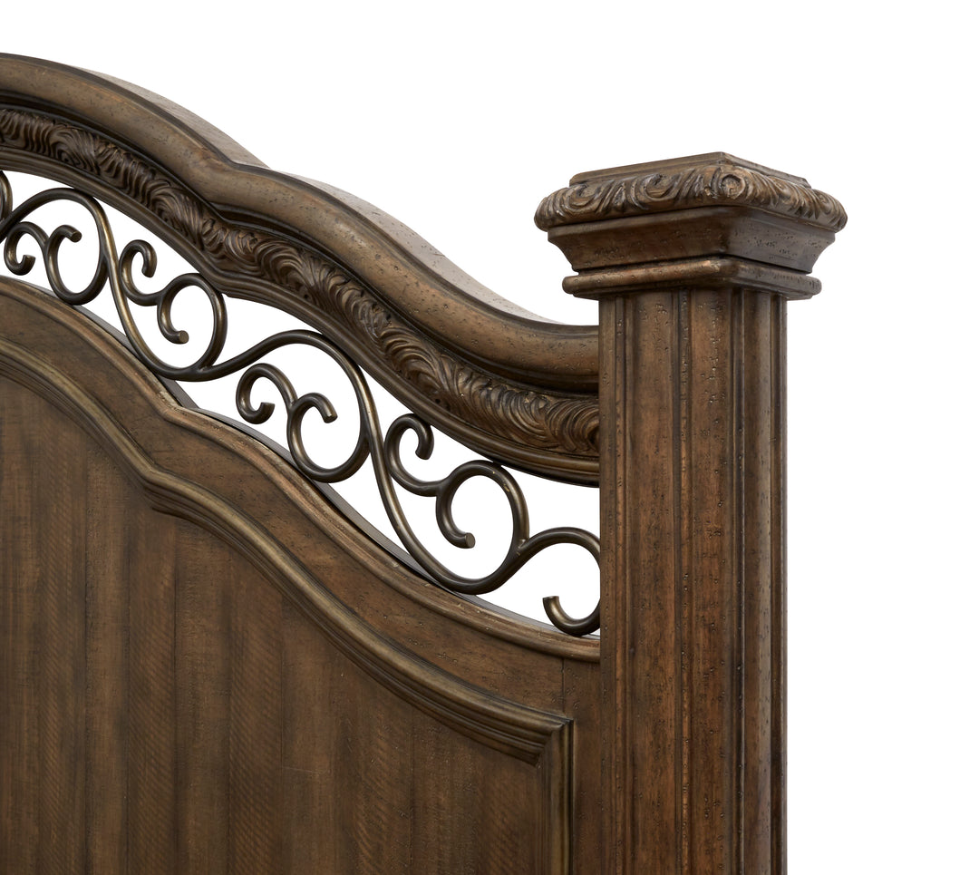Durango Willadeene Brown King Panel Bed - B5133-64