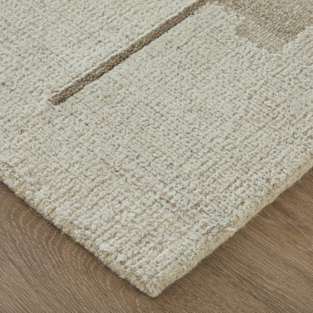 Rectangle/5' x 8'/Beige/Ivory