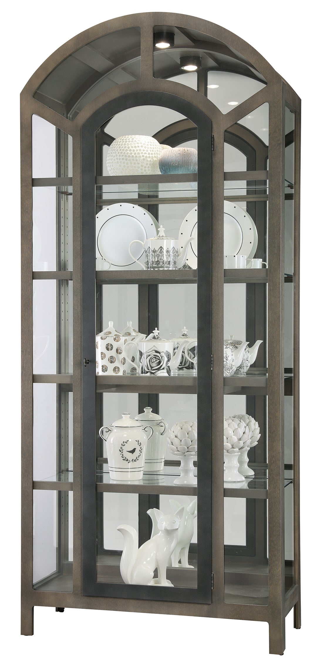 American Home Furniture | Howard Miller - Reeko Curio Cabinet