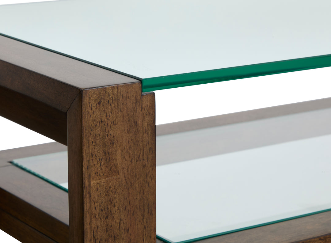 Sebastian Cinnamon Rectangular Sofa Table - T6361-73