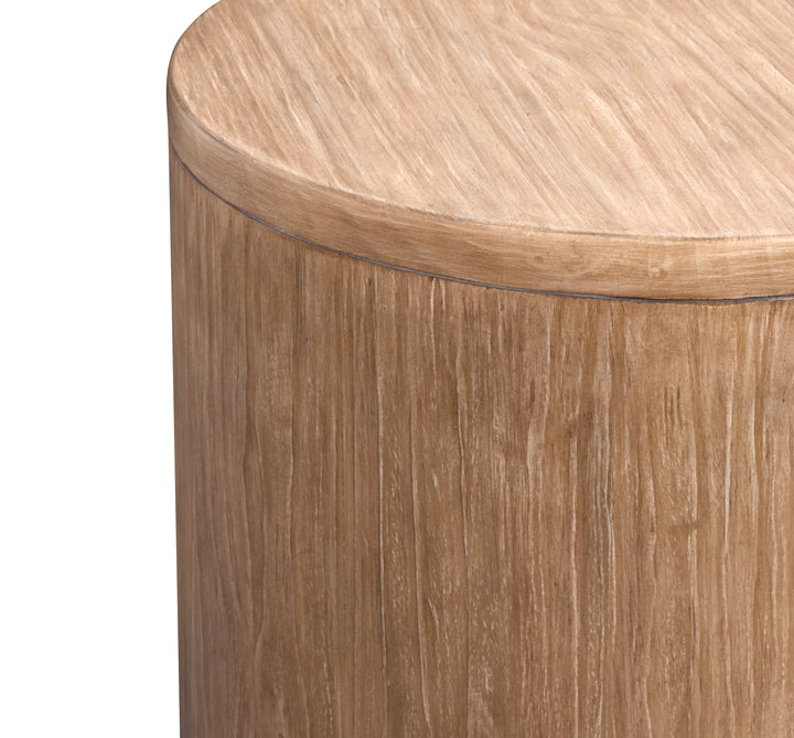 Sanford Chateau Brown Round End Table - T6318-05