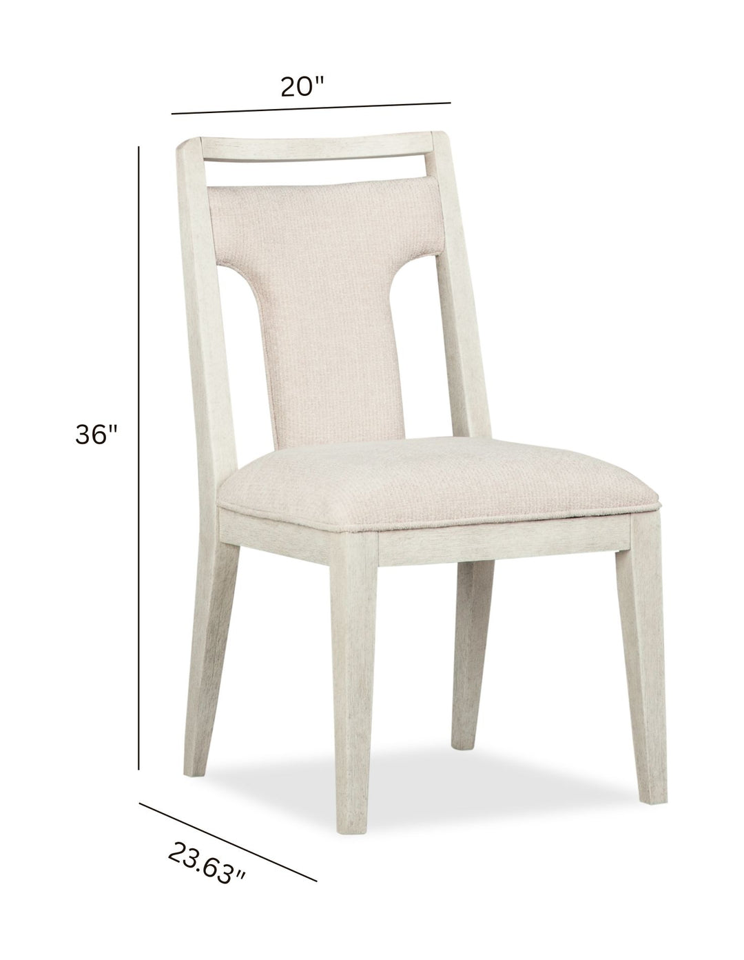 Lorelei Misty Cloud Upholstered Side Chair - Set of 2 - D5893-63