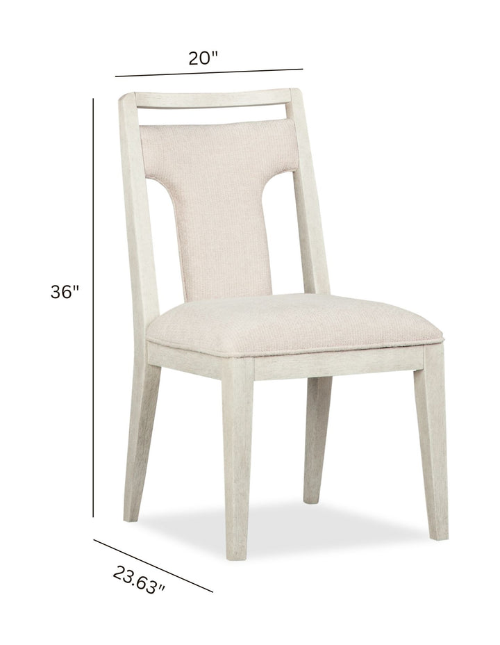 Lorelei Misty Cloud Upholstered Side Chair - Set of 2 - D5893-63