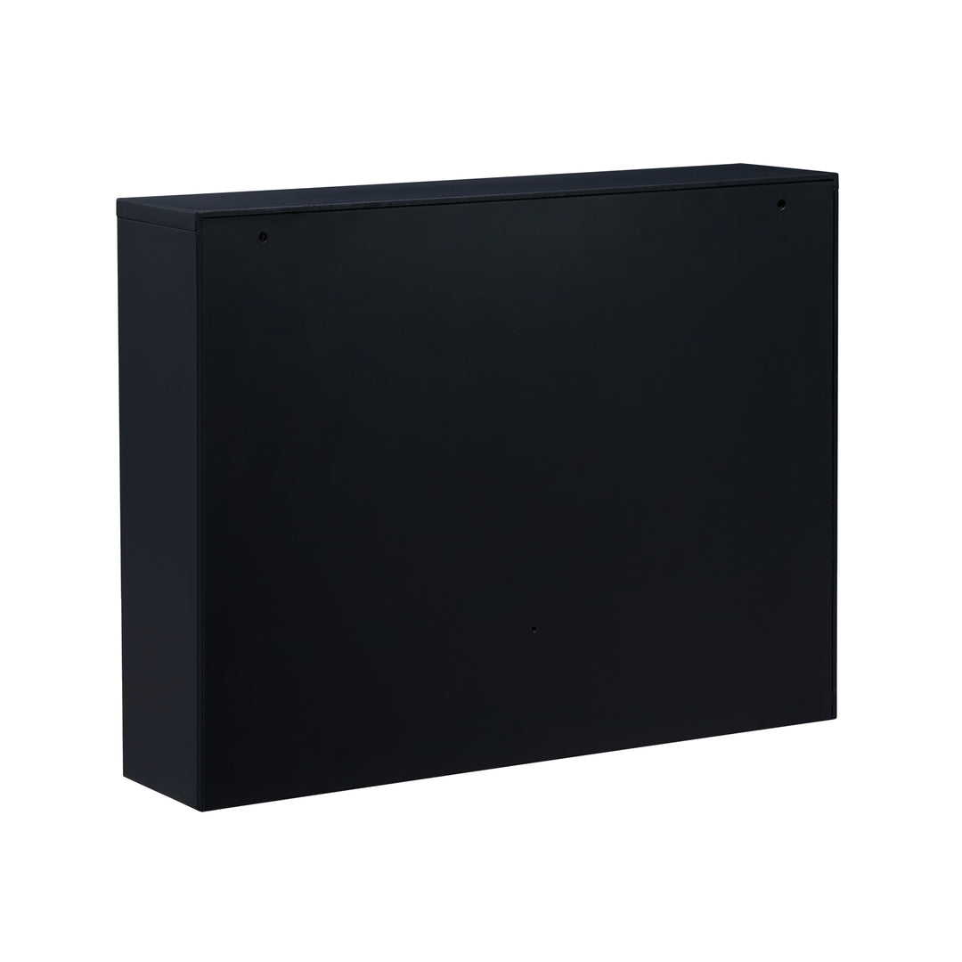 American Home Furniture | SEI Furniture - Wall Mount Laptop Desk - Universal Style - Black