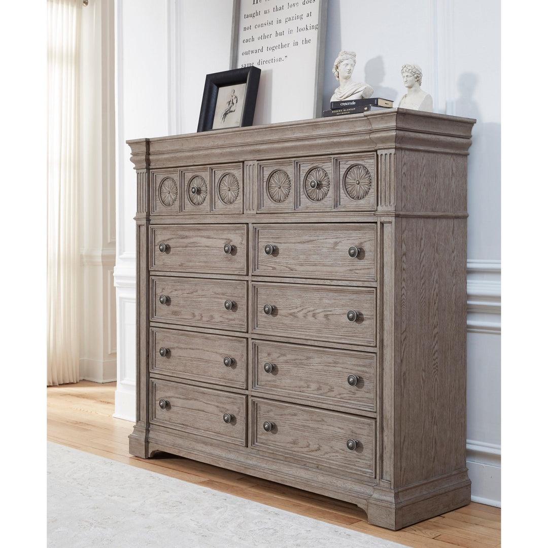Kingsbury 10 Drawer Dresser - AmericanHomeFurniture