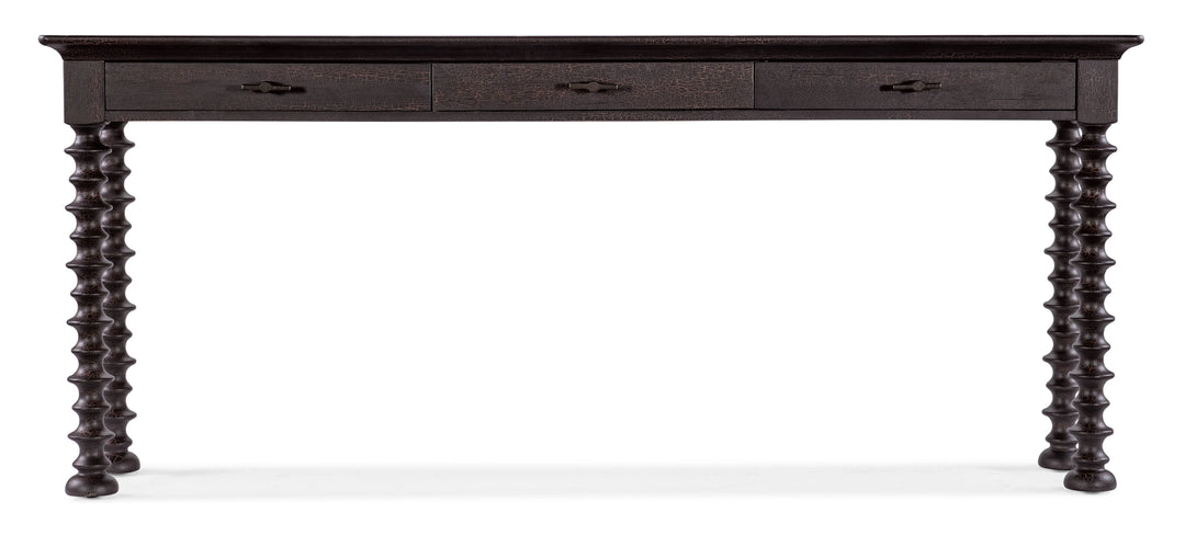 American Home Furniture Hooker Furniture Big Sky Turned Leg Sofa Table