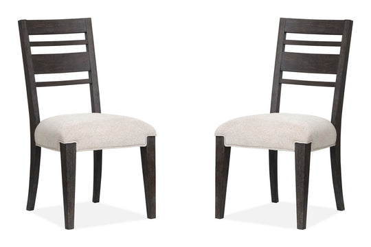 Plum Creek Ravenwood Black Side Chair - Set of 2 - D5990-62