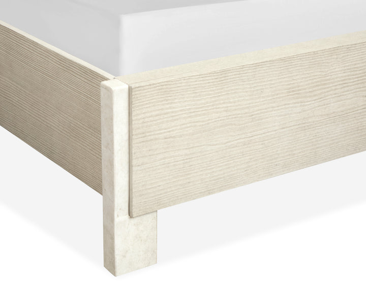 Lorelei Misty Cloud Queen Panel Bed - B5893-54