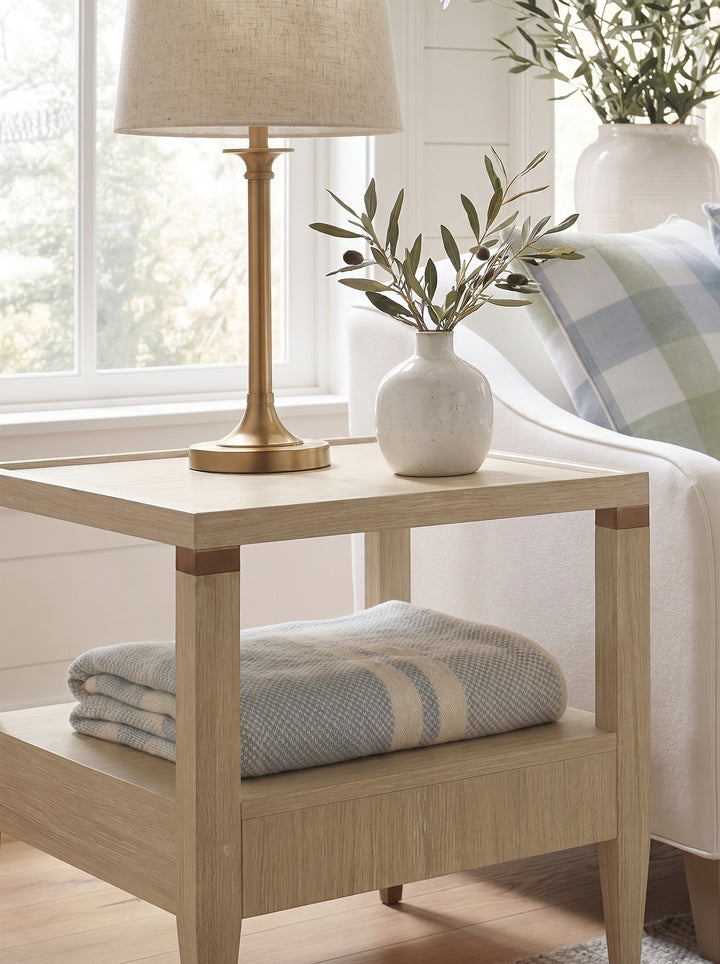 Eave Drawer End Table