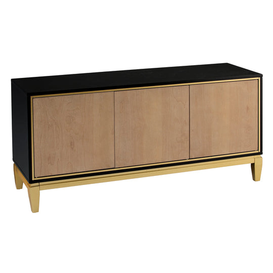 SEI Furniture Addleston 3-Door Media Stand MEDIA + TV STANDS