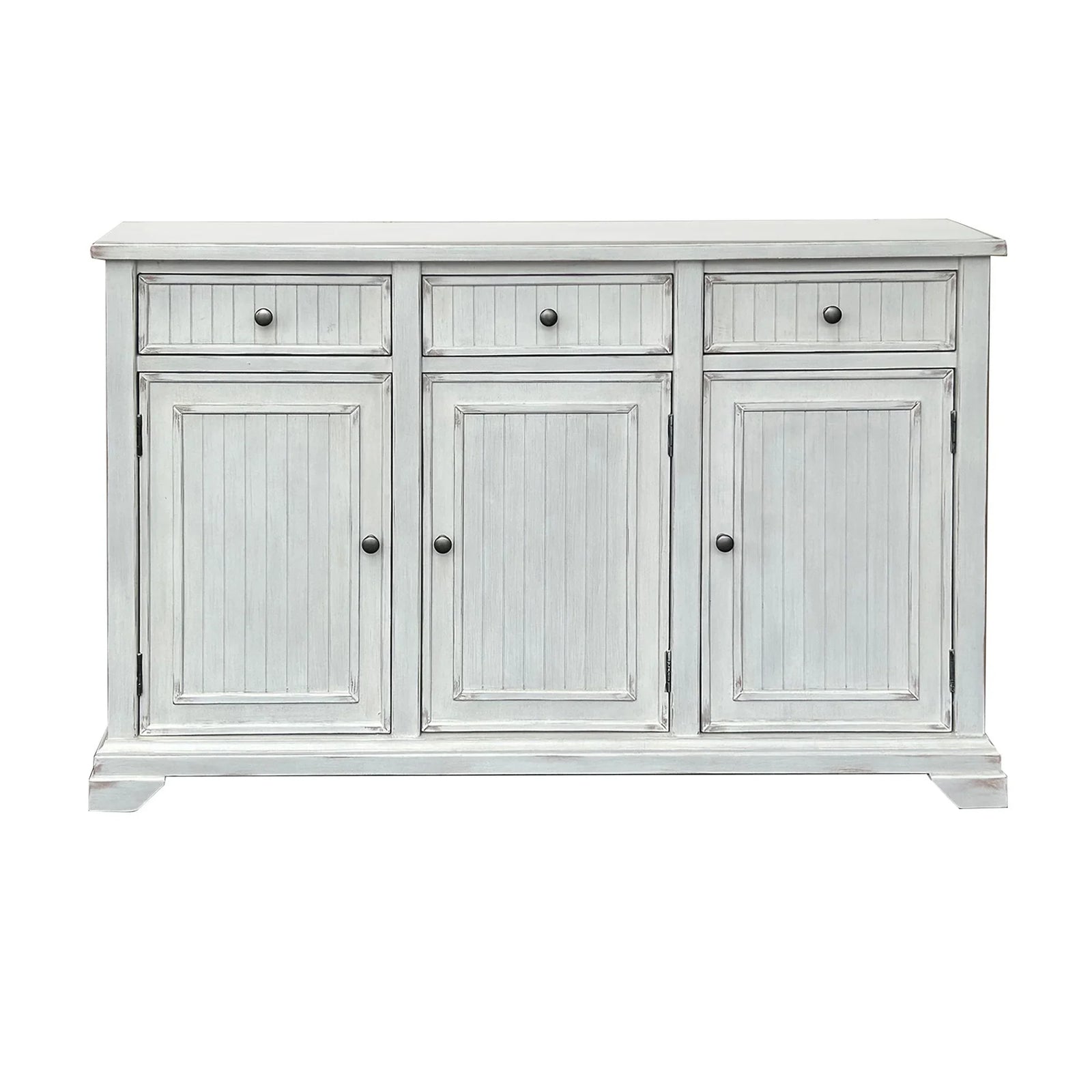 Crestview Collection Lacey Three-Door Sideboard SIDEBOARDS + CREDENZAS