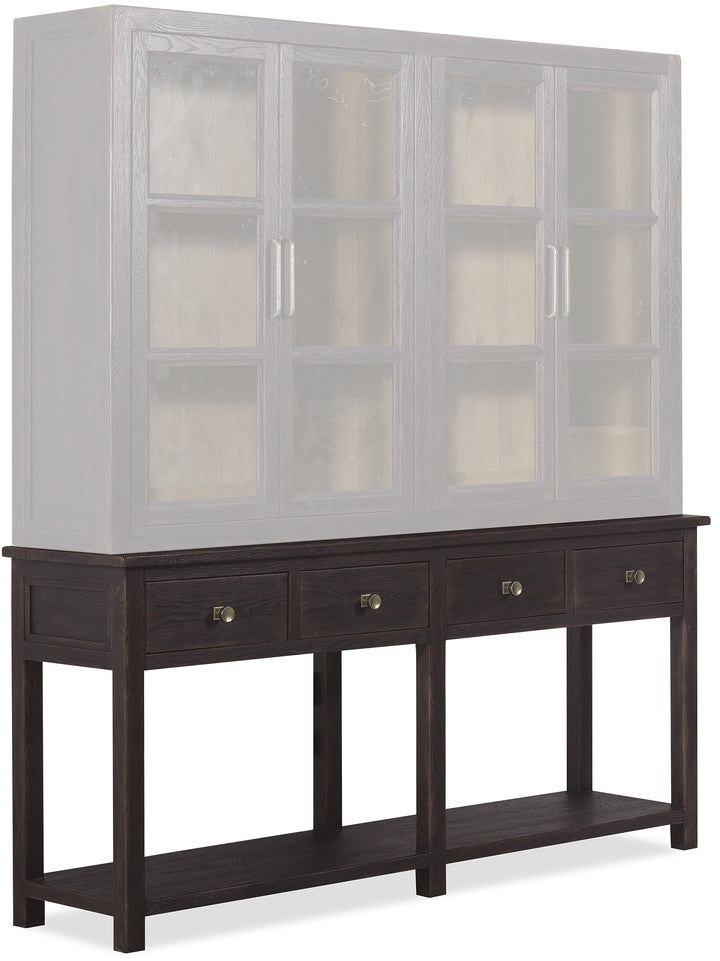 19"L x 78"W x 36"H/Burnt Timber