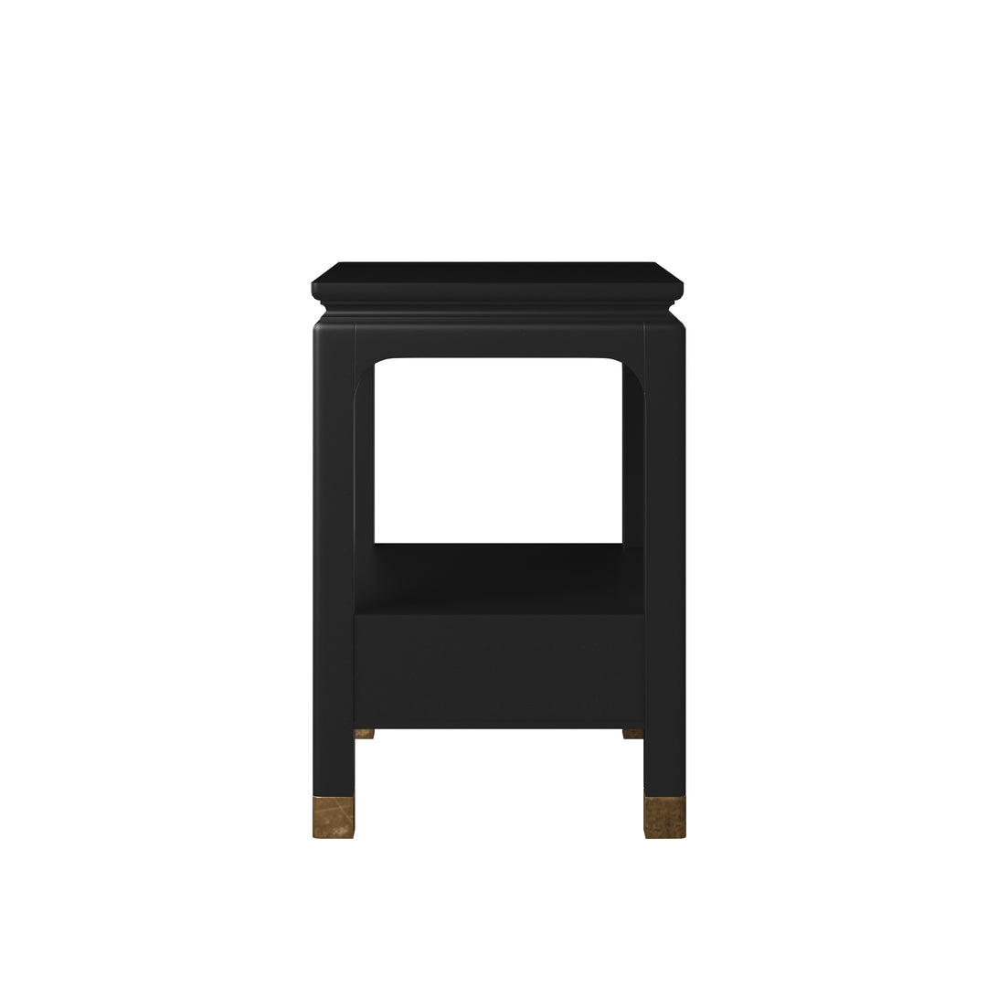Eave Bedside Table - Ink