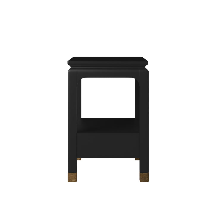 Eave Bedside Table - Ink