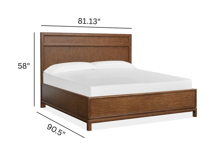 Ridgefield Russet Panel Bed