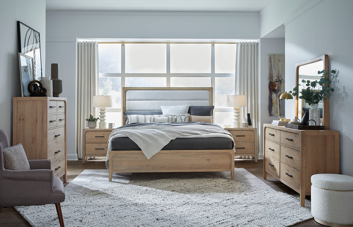 Somerset Butternut Double Drawer Dresser - B5684-22