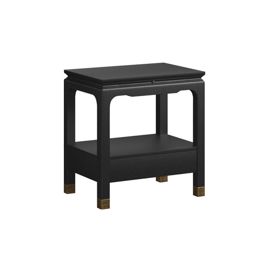 Eave Bedside Table - Ink