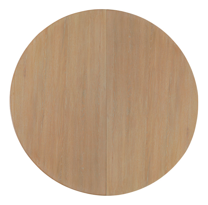 American Home Furniture Hooker Furniture Banyon Bay Round Dining Table with One 18-inch Leaf