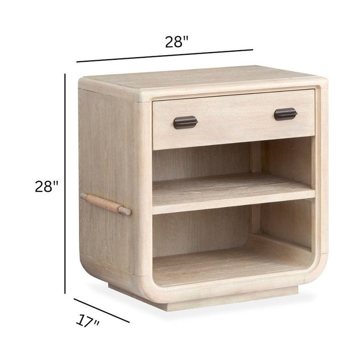 Sunset Cove Sanibel Brown Open Nightstand - B5783-05