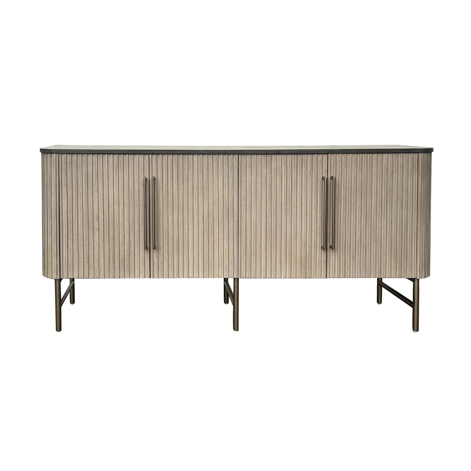 Crestview Collection Riley Four-Door Sideboard SIDEBOARDS + CREDENZAS