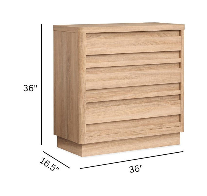 Brentwood Heights Provincial Brown Single Drawer Dresser - B6381-23