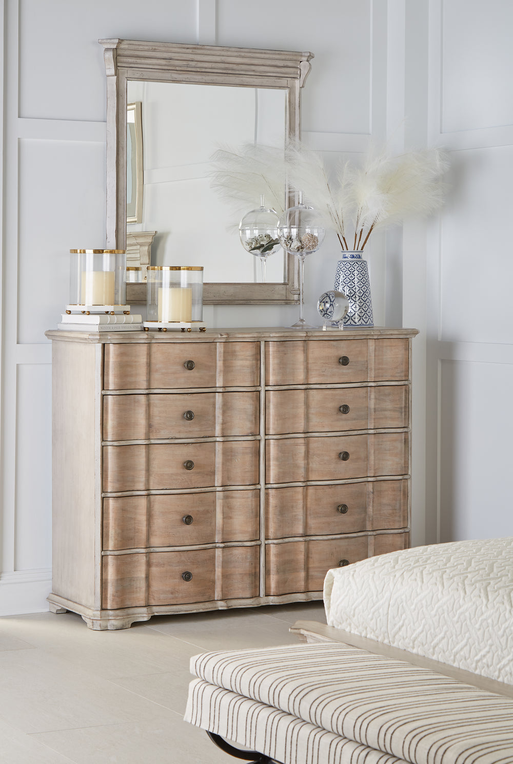 American Home Furniture | A.R.T. Furniture - Alcove Dresser Mirror